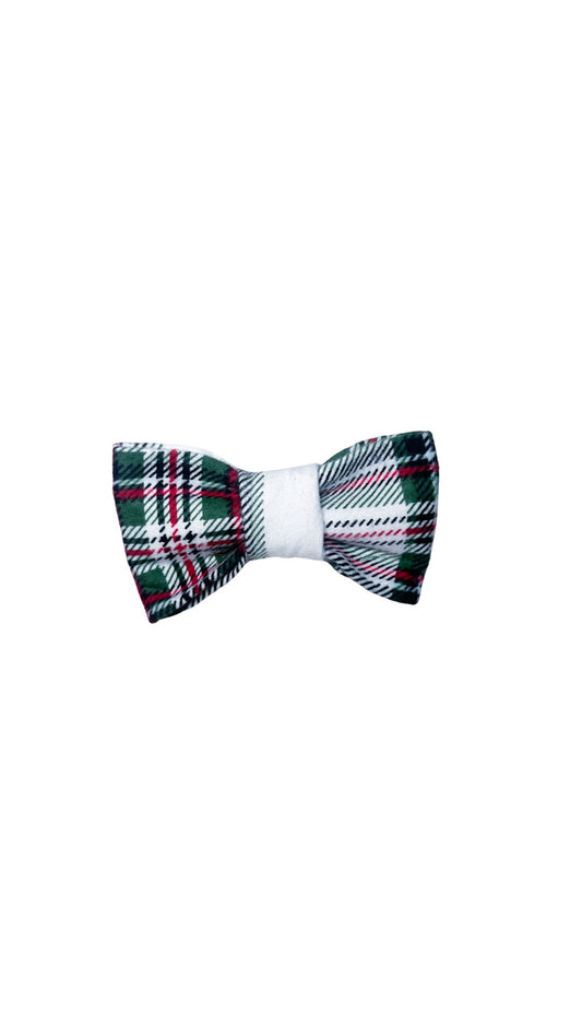 Evergreen Plaid Bow Tie