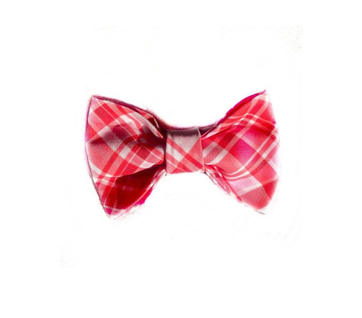 Valentine Plaid - Bow tie